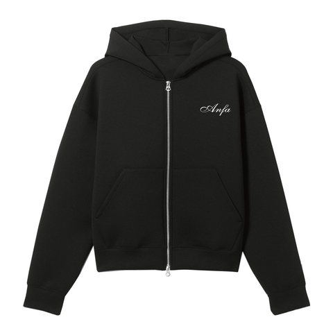 ANFA LOGO DOUBLE ZIP HOODIE